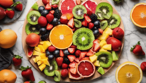 Comment réussir une belle assiette de fruit présentation