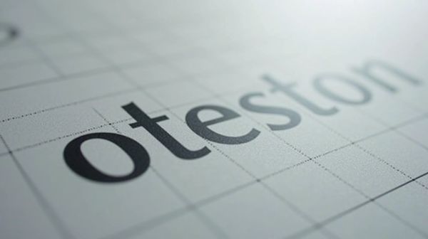 Compréhension de la barre oblique en typographie